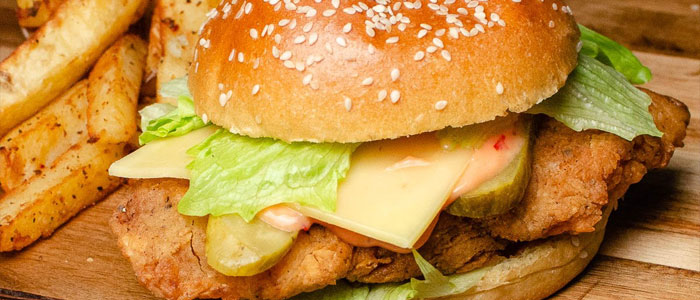 Peri Peri Chicken Fillet Burger  Single 